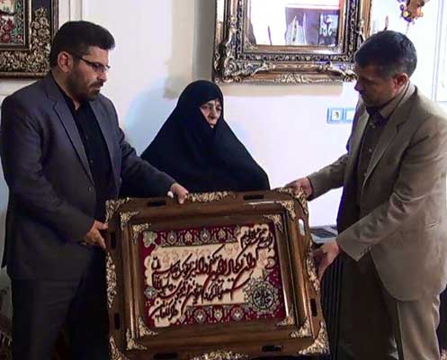 دیدار نماینده مردم اردبیل در مجلس با خانواده شهید هاشم دهقانی نیا