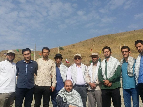 راهیان نور دانشجویی اردبیل در مناطق عملیاتی شمالغرب