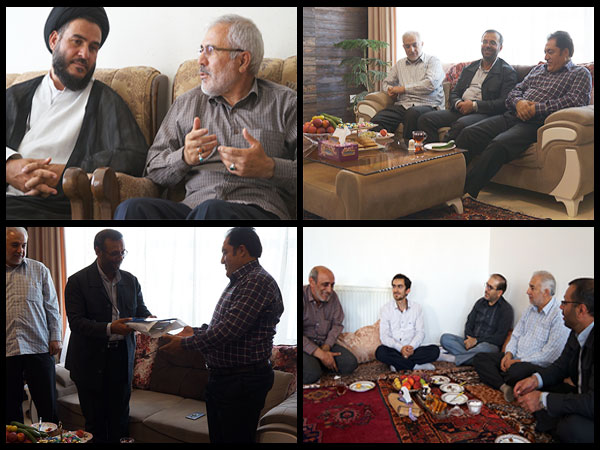 دیدار مسئولین بسیج دانشجویی استان با 3 آزاده اردبیلی
