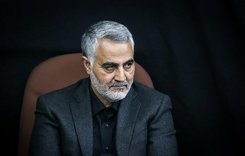 واکنش سردار سلیمانی به آتش‌ زدن پرچم ایران