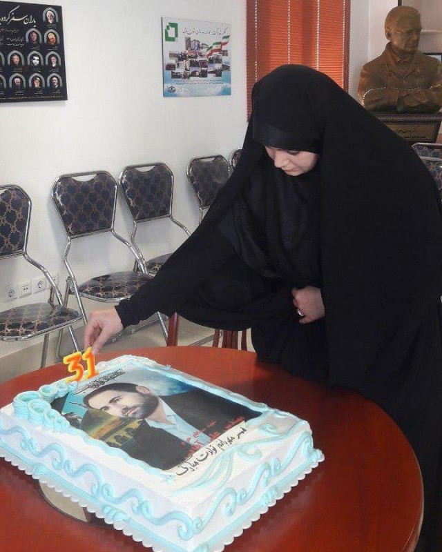 برگزاری مراسم سالروز تولد شهید مدافع حرم توسط کودکان مبتلا به سرطان در اردبیل+تصاویر
