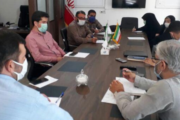 برگزاری نشست مطالبه گری قرارگاه احمدی روشن گرمی با مسئولین بنیاد علوی