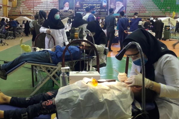 اردوی جهادی درمانی قرارگاه الکفیل در مشگین شهر +فیلم